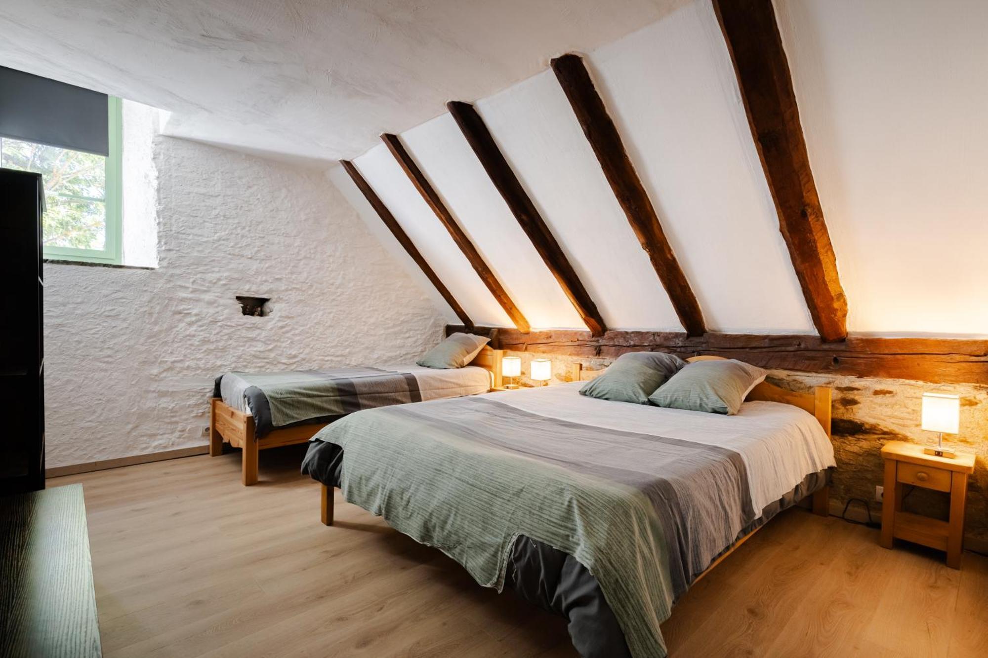 Grange Renovee En Gite/Maison/Chalet Аро Екстериор снимка