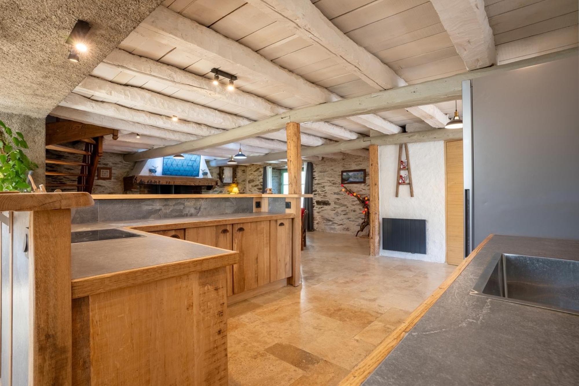 Grange Renovee En Gite/Maison/Chalet Аро Екстериор снимка