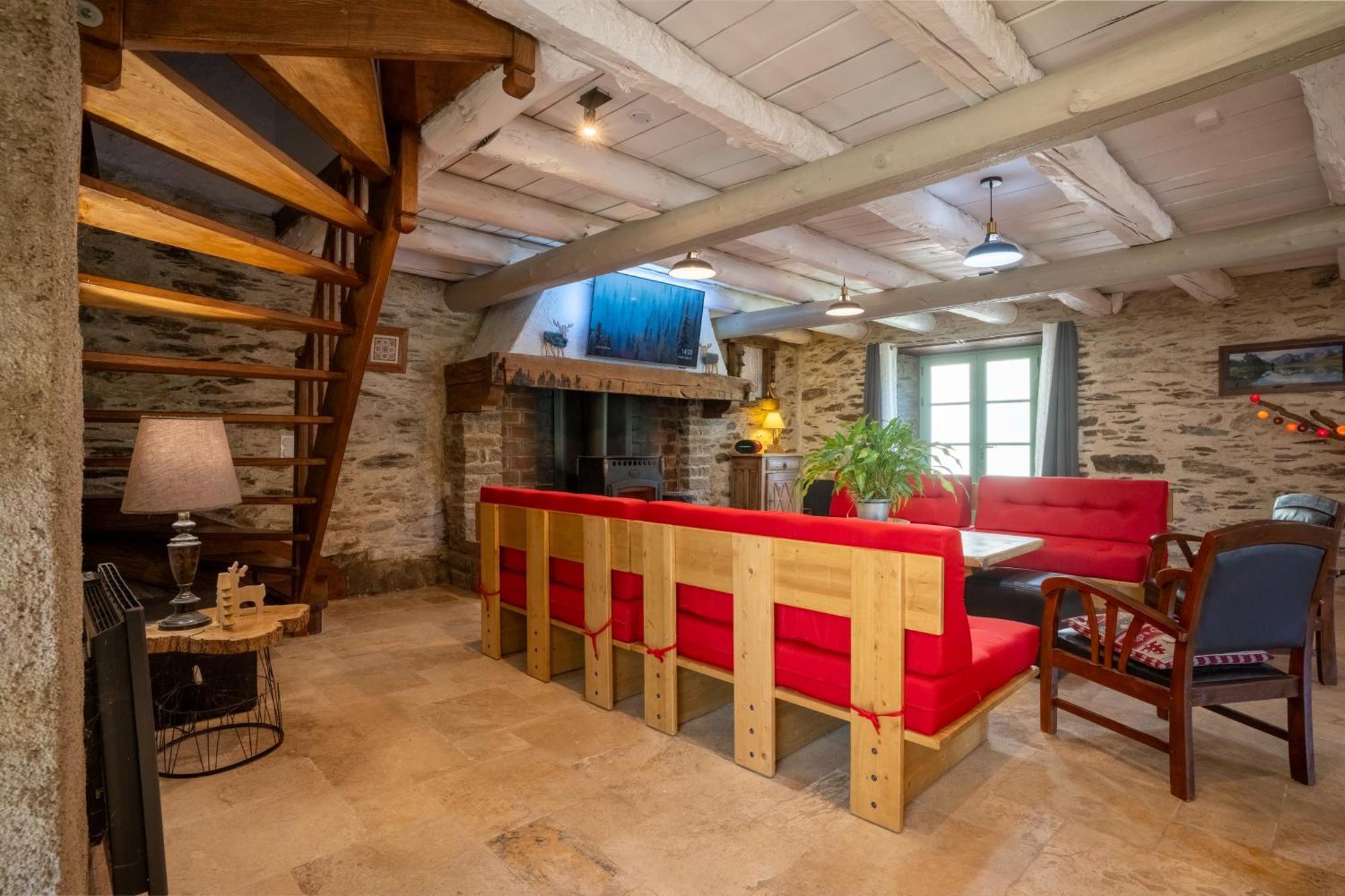 Grange Renovee En Gite/Maison/Chalet Аро Екстериор снимка